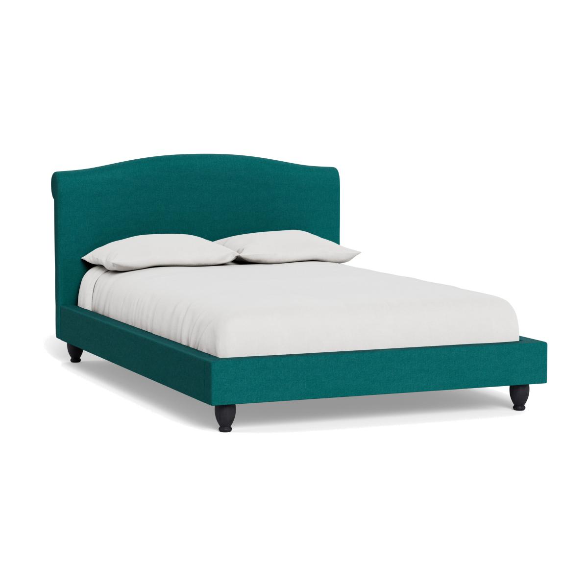 Heal's Devon Double Bed Brushed Cotton Pine Natural Beech Feet – image 1