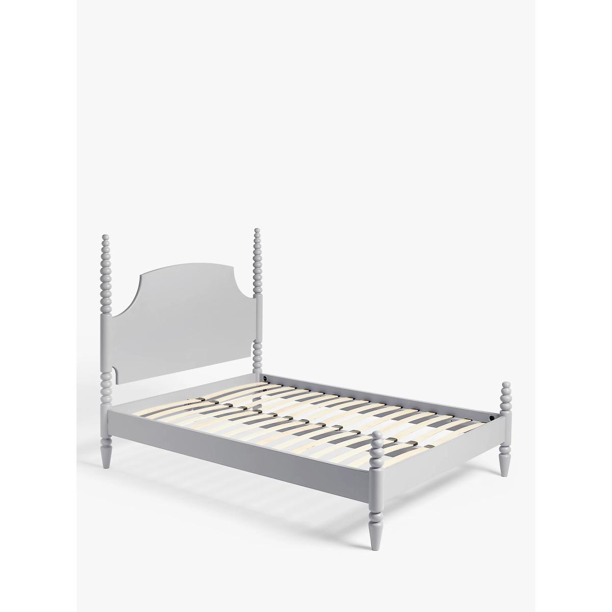 John Lewis New Bobbin Bed Frame, Double, Grey – image 2