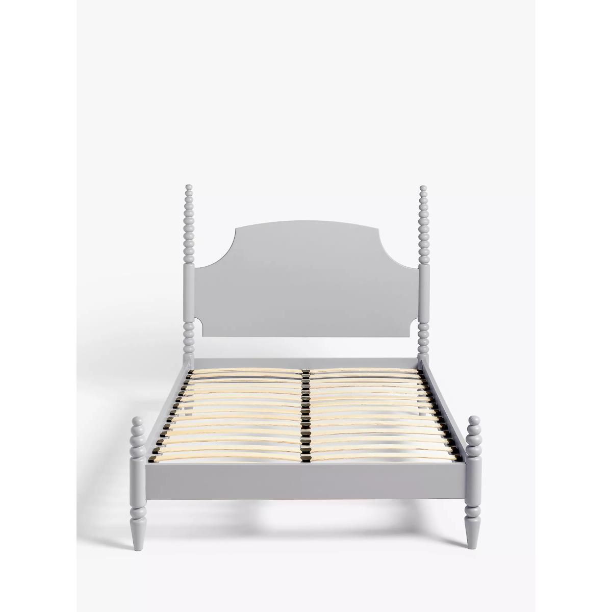 John Lewis New Bobbin Bed Frame, Double, Grey – image 5