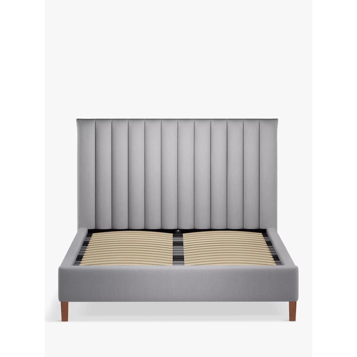 John Lewis Fluted Upholstered Bed Frame, Double – image 3