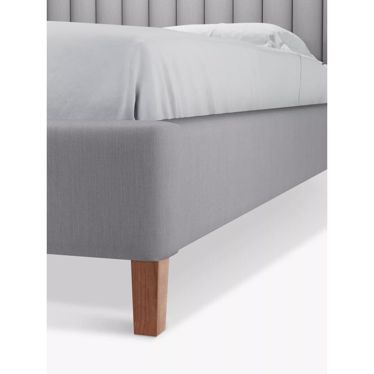John Lewis Fluted Upholstered Bed Frame, Double – image 5