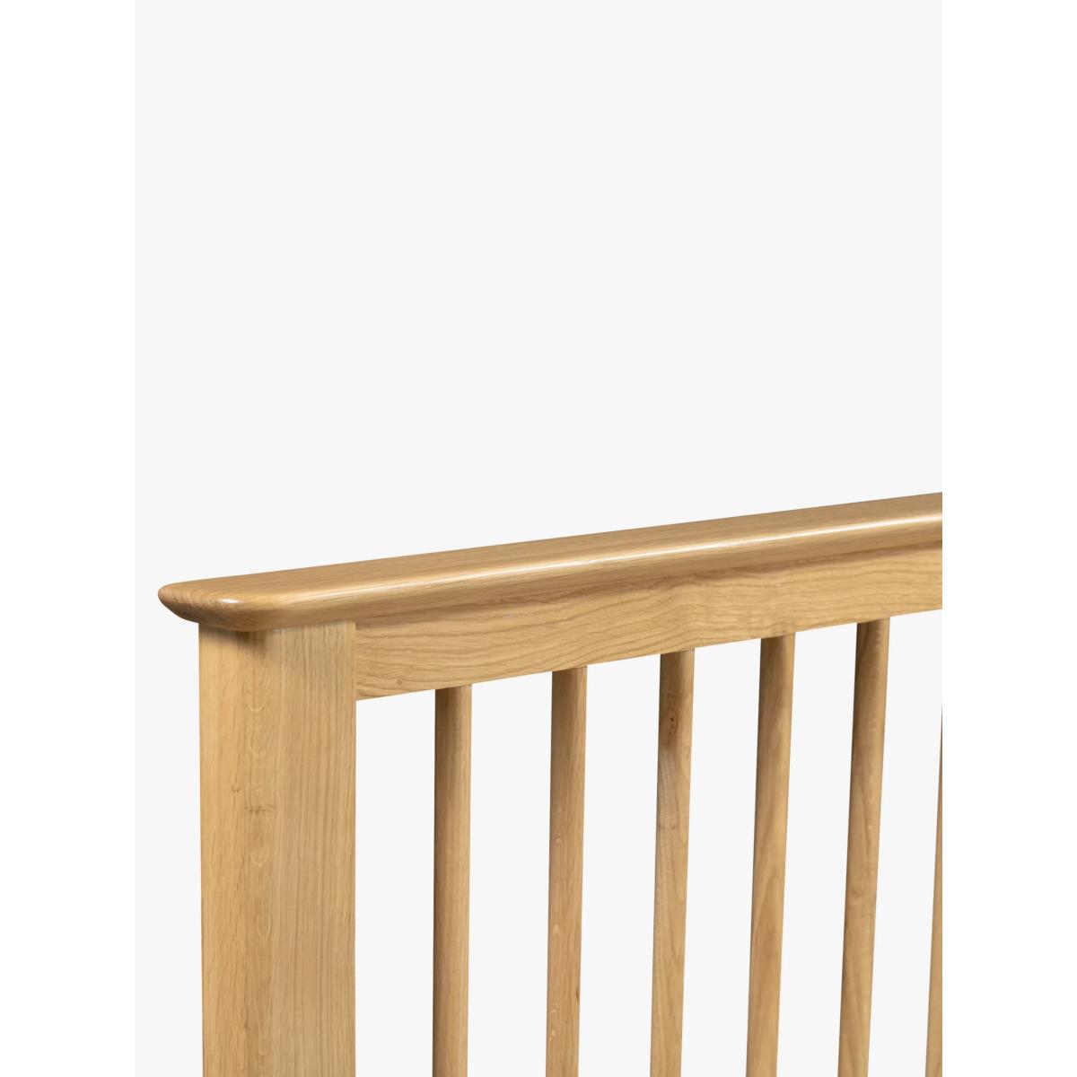 Julian Bowen Cotswold Bed Frame, Double, Natural – image 4