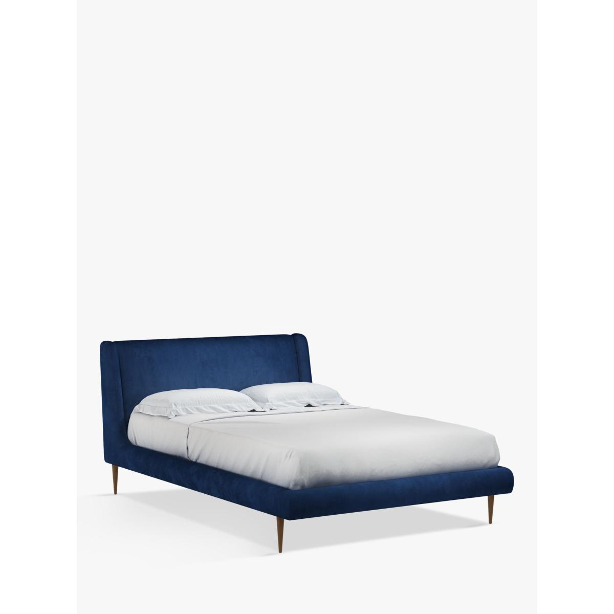 John Lewis Mid-Century Sweep Upholstered Bed Frame, Double – image 2