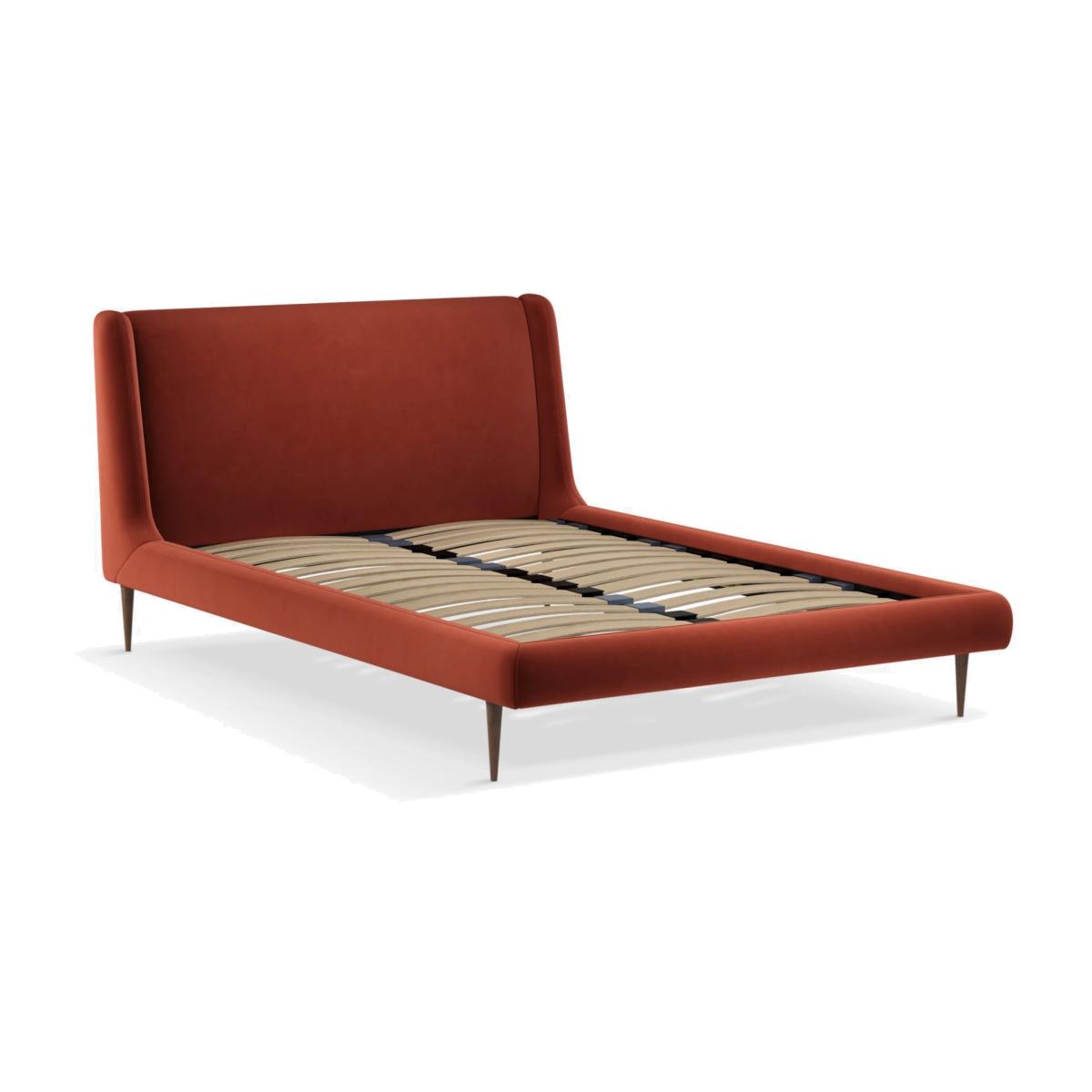 John Lewis Mid-Century Sweep Upholstered Bed Frame, Double – image 1