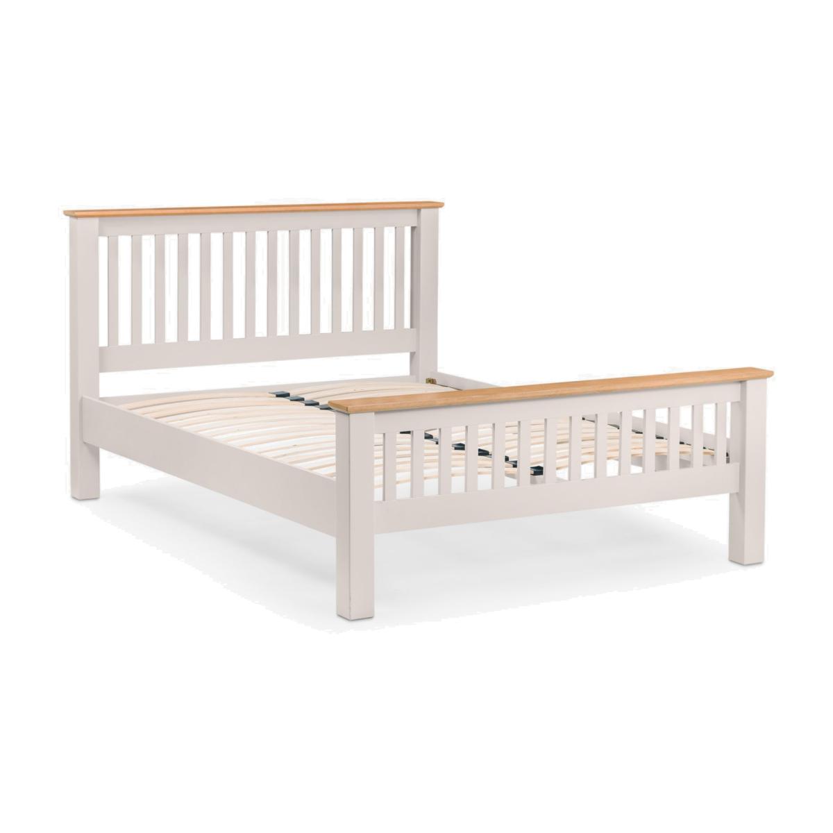 Julian Bowen Richmond Bed Frame, Double, Grey – image 1