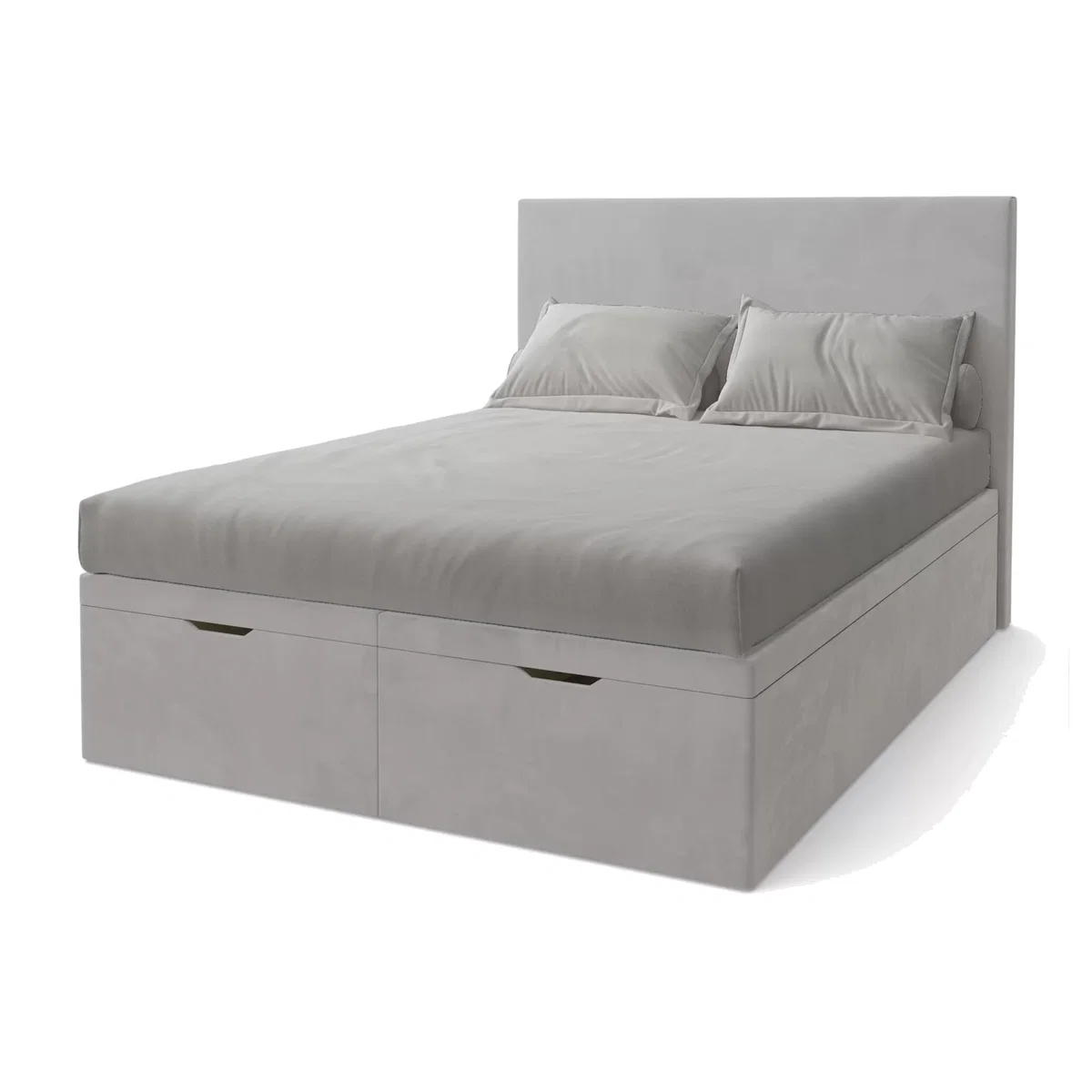 Koti Home Dee Upholstered Ottoman Storage Bed, Double