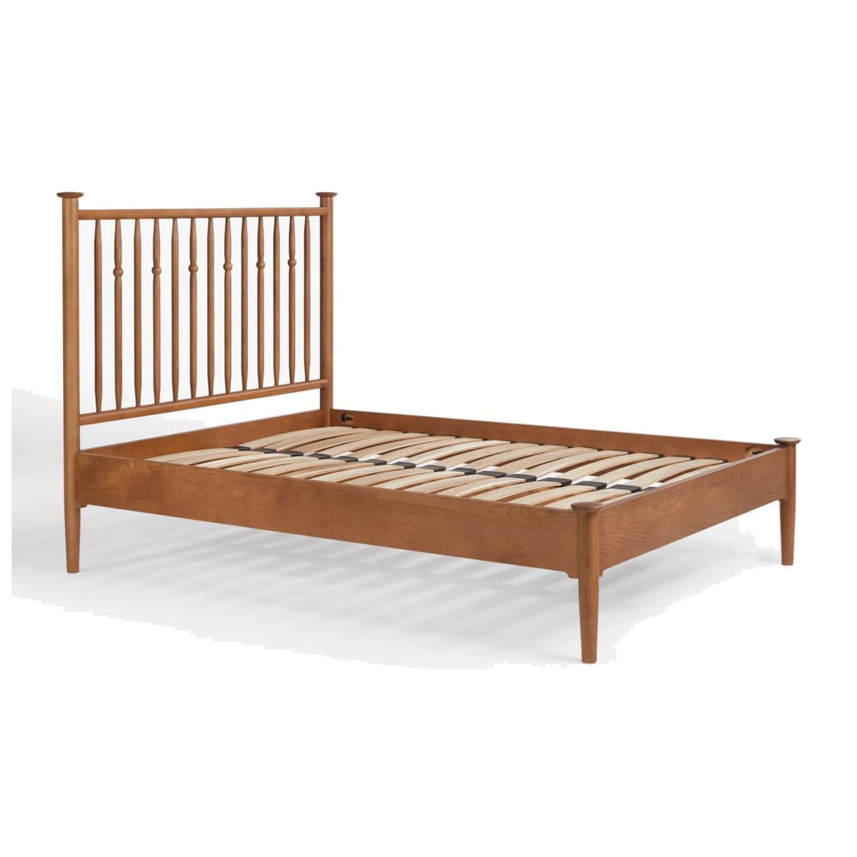 John Lewis Edwin Bed Frame, Double, Oak, FSC-Certified – image 1