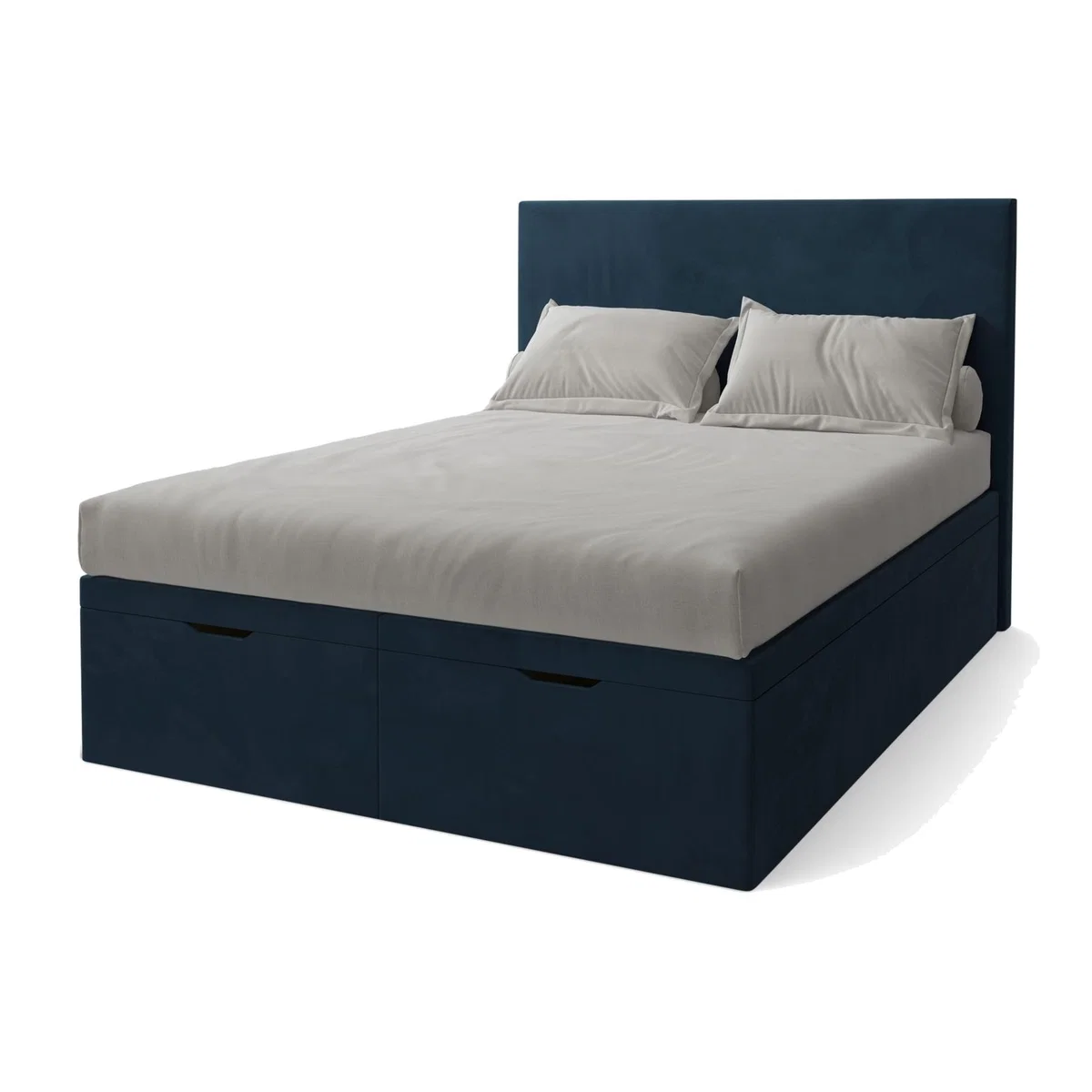Koti Home Dee Upholstered Ottoman Storage Bed, Double