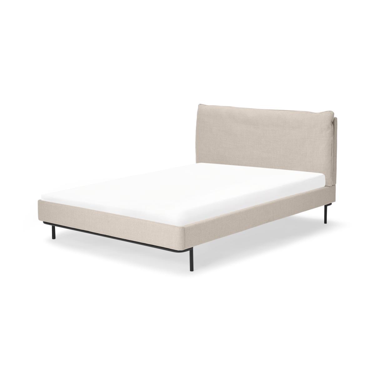 Harlow Double Bed, Oat Weave – image 2