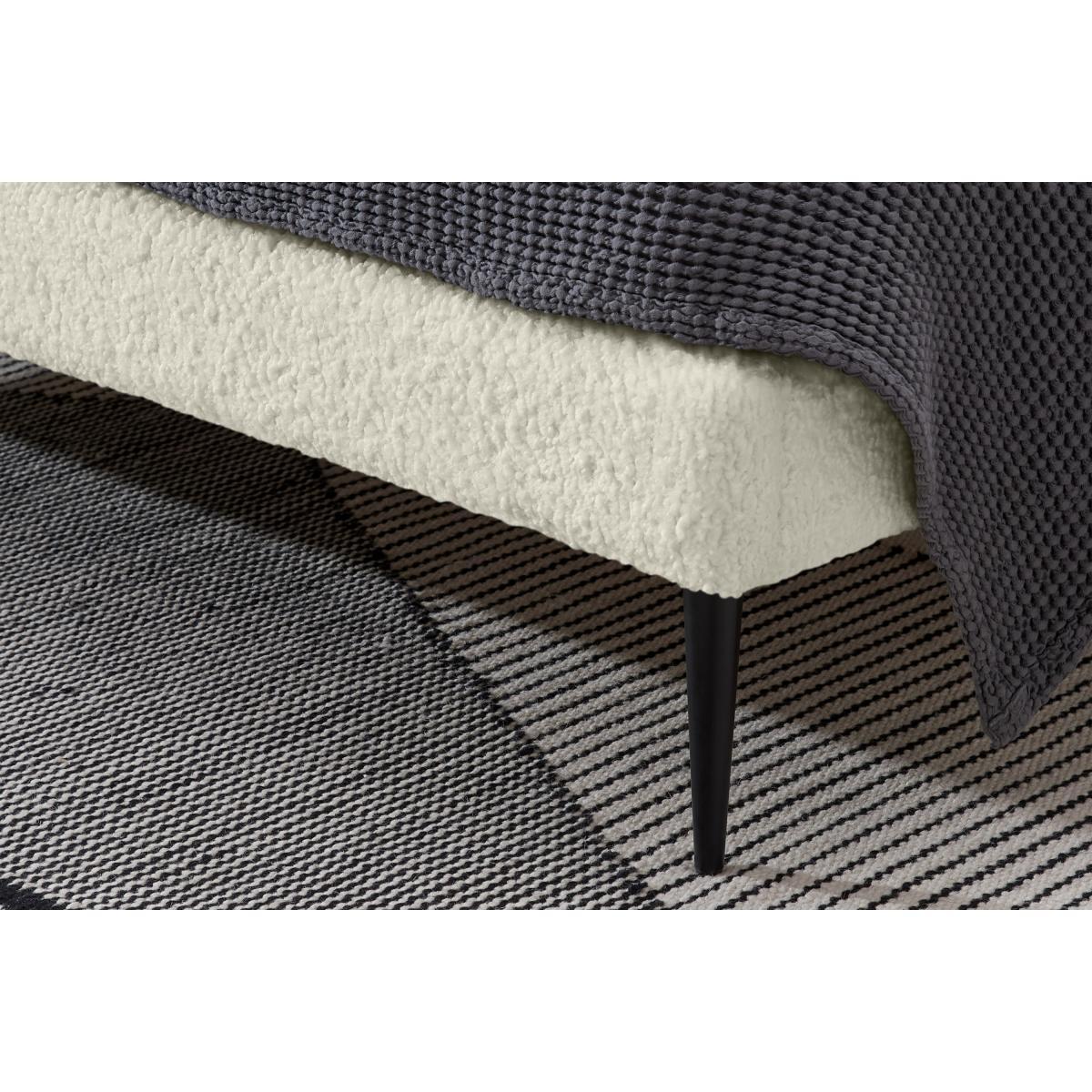 Eulia Double Bed, Faux Sheepskin – image 6
