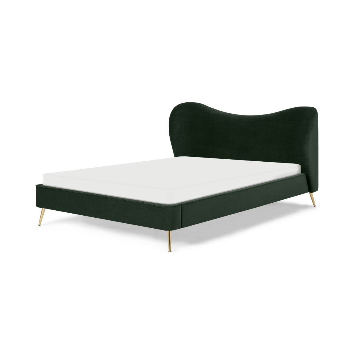 Kooper Double Bed, Laurel Green Velvet – image 2