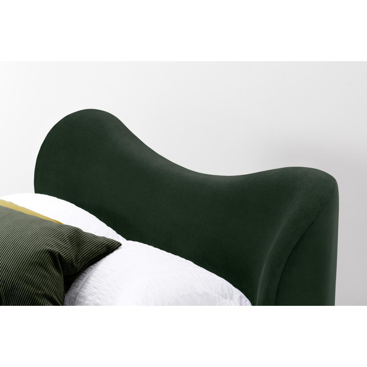 Kooper Double Bed, Laurel Green Velvet – image 5