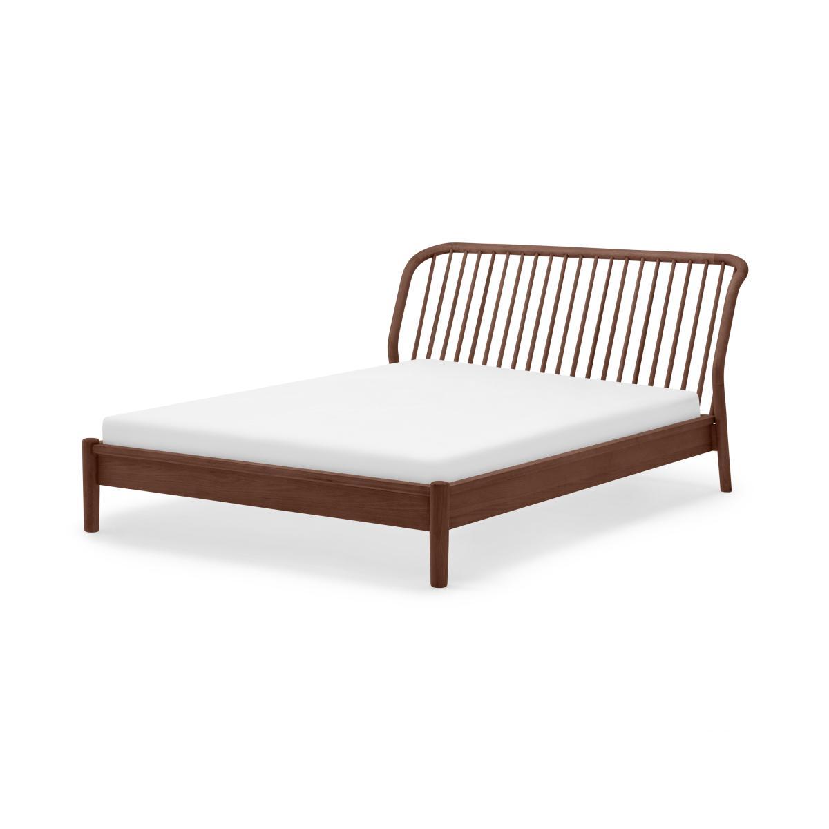 Tacoma Double Bed, Walnut – image 2