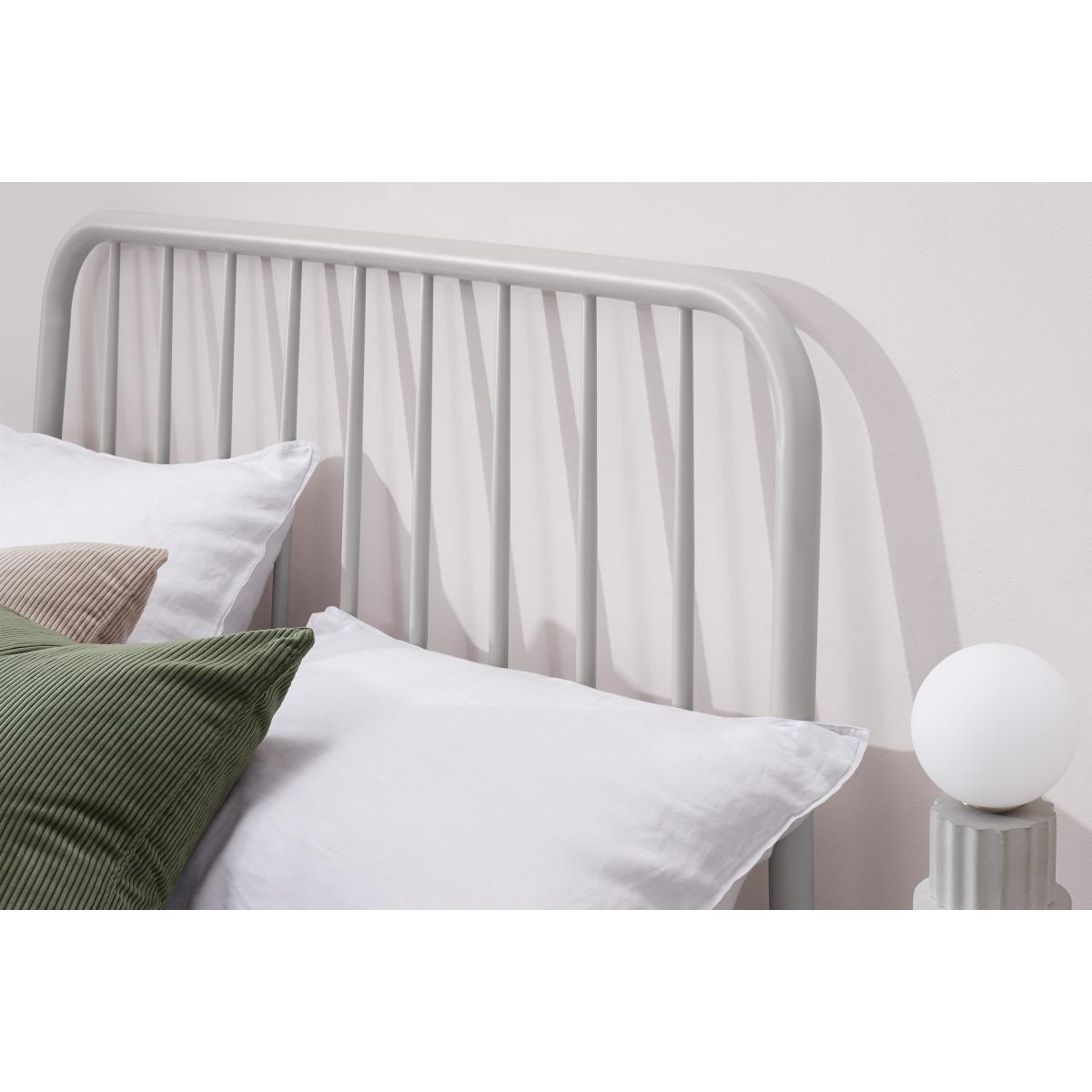 Alana Double Bed, Pebble Grey – image 5