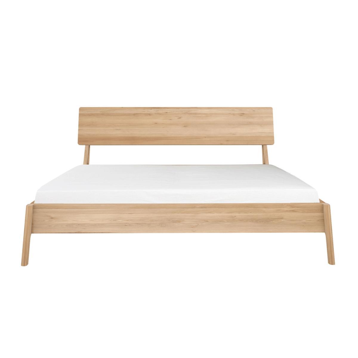Air Double bed - / For mattress 180 x 200 cm - Solid oak by Ethnicraft Natural wood – image 5