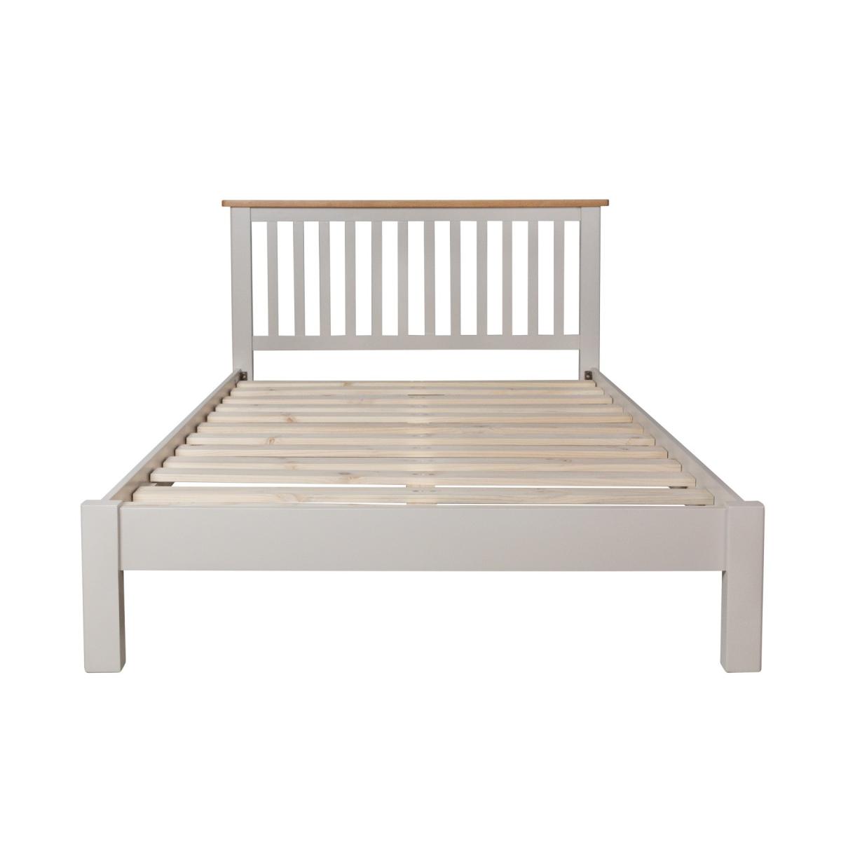 Fay Oak and Grey Double Bed – image 3
