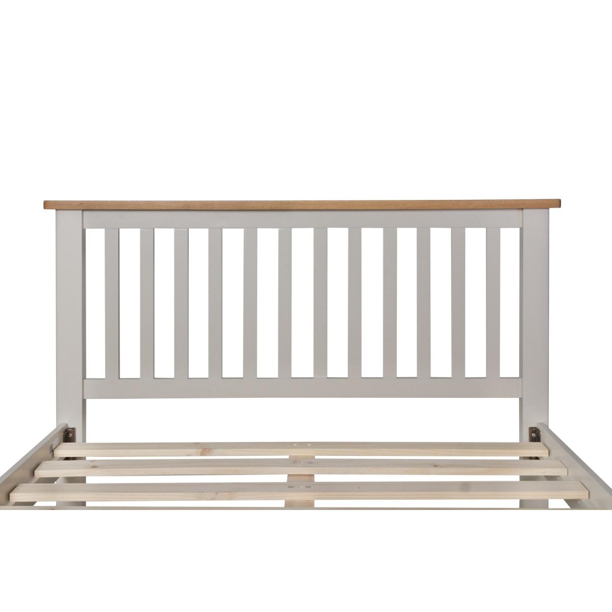 Fay Oak and Grey Double Bed – image 4