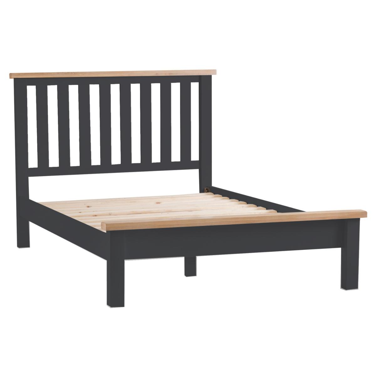 Eden Oak and Grey Double Bed – image 2