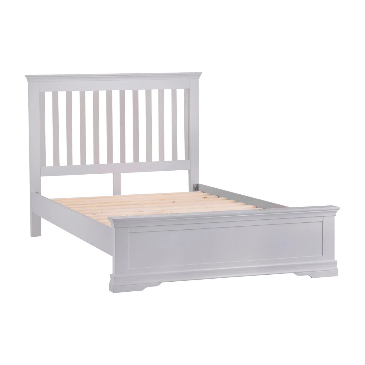 Simone Grey Double Bed Frame