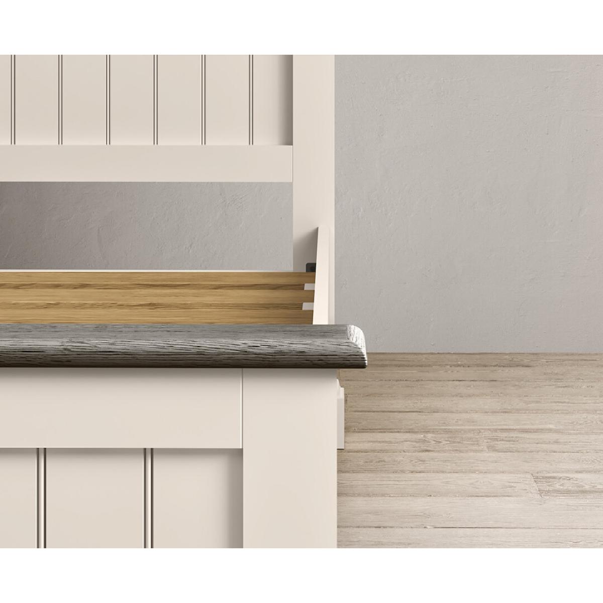 Dartmouth Soft White Painted Double Bed – image 5