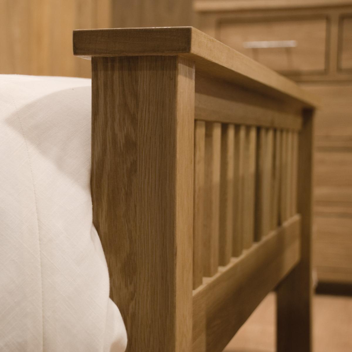 Rohan Oak Double Bed – image 2
