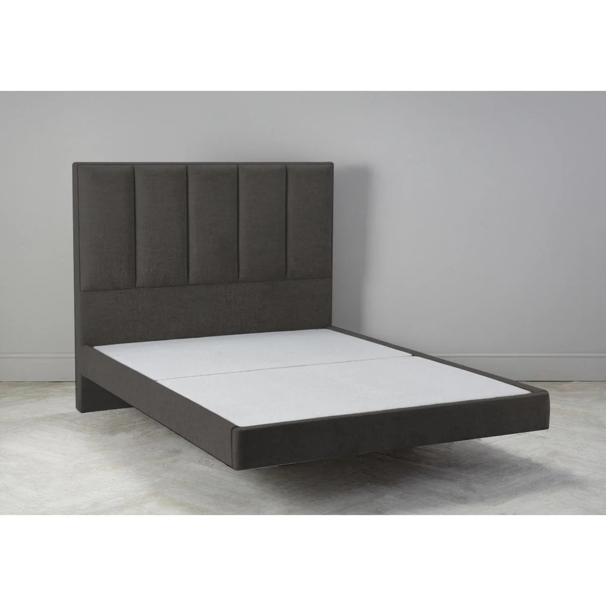 Waft 4'6 Double Size Bed Frame in Mocha" – image 1