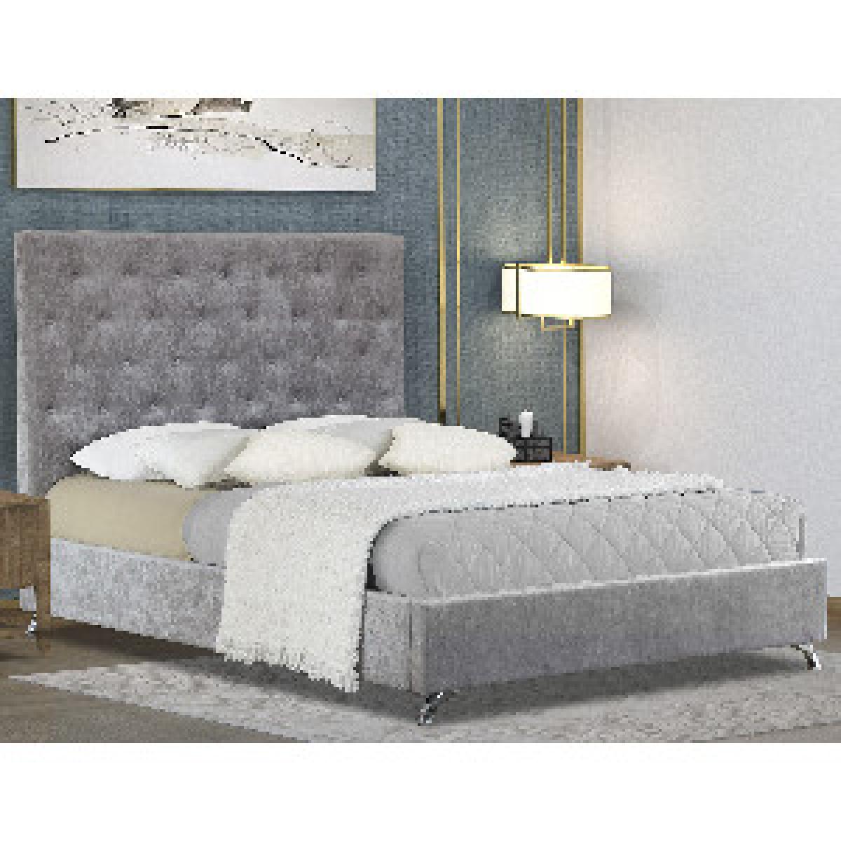 Selene Grey Bed Frame - Double – image 7