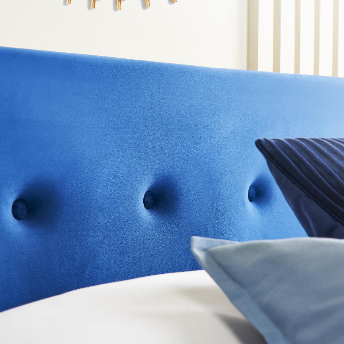 Nicole Ottoman Storage Bed - Blue / Double / Yes – image 5