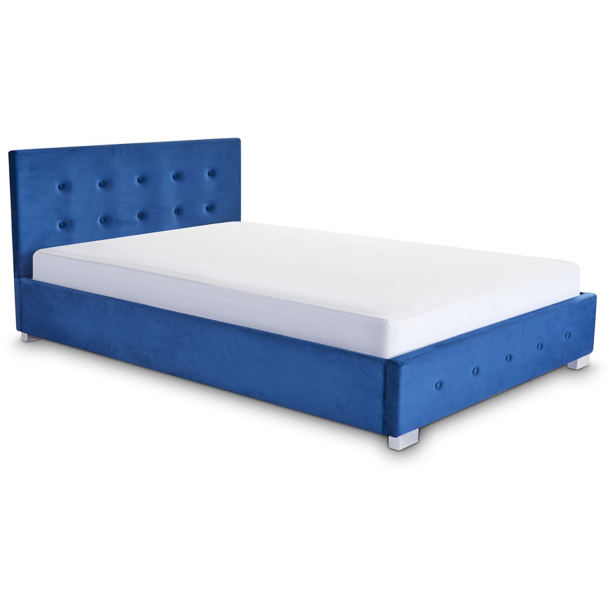 Nicole Ottoman Storage Bed - Blue / Double / Yes – image 8