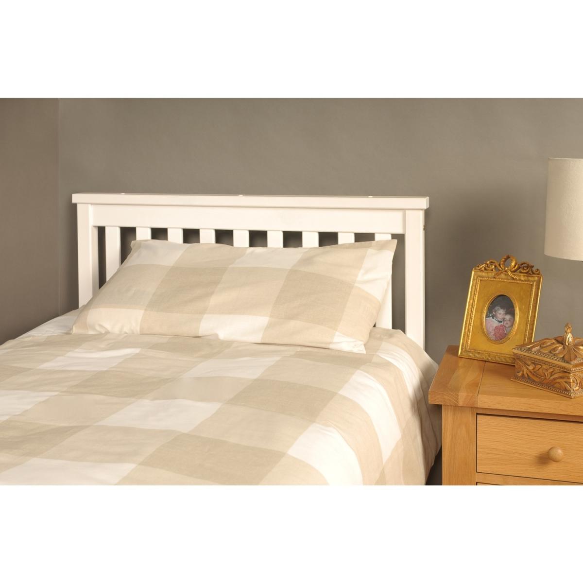 Atlantis Pine Bed Frame - White / Double – image 4