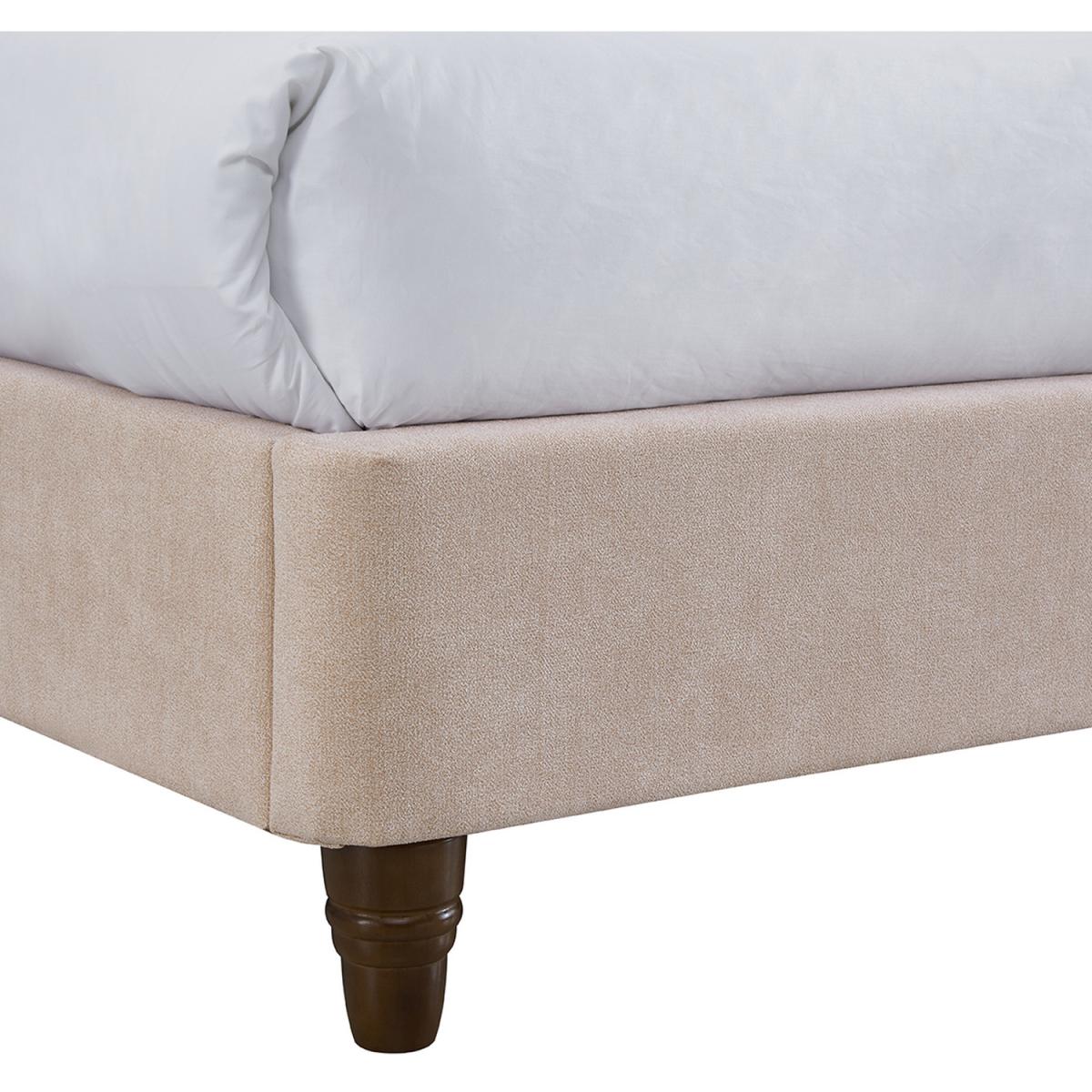 Sorrento Velvet Bed - Cappucino Grey / Double – image 14