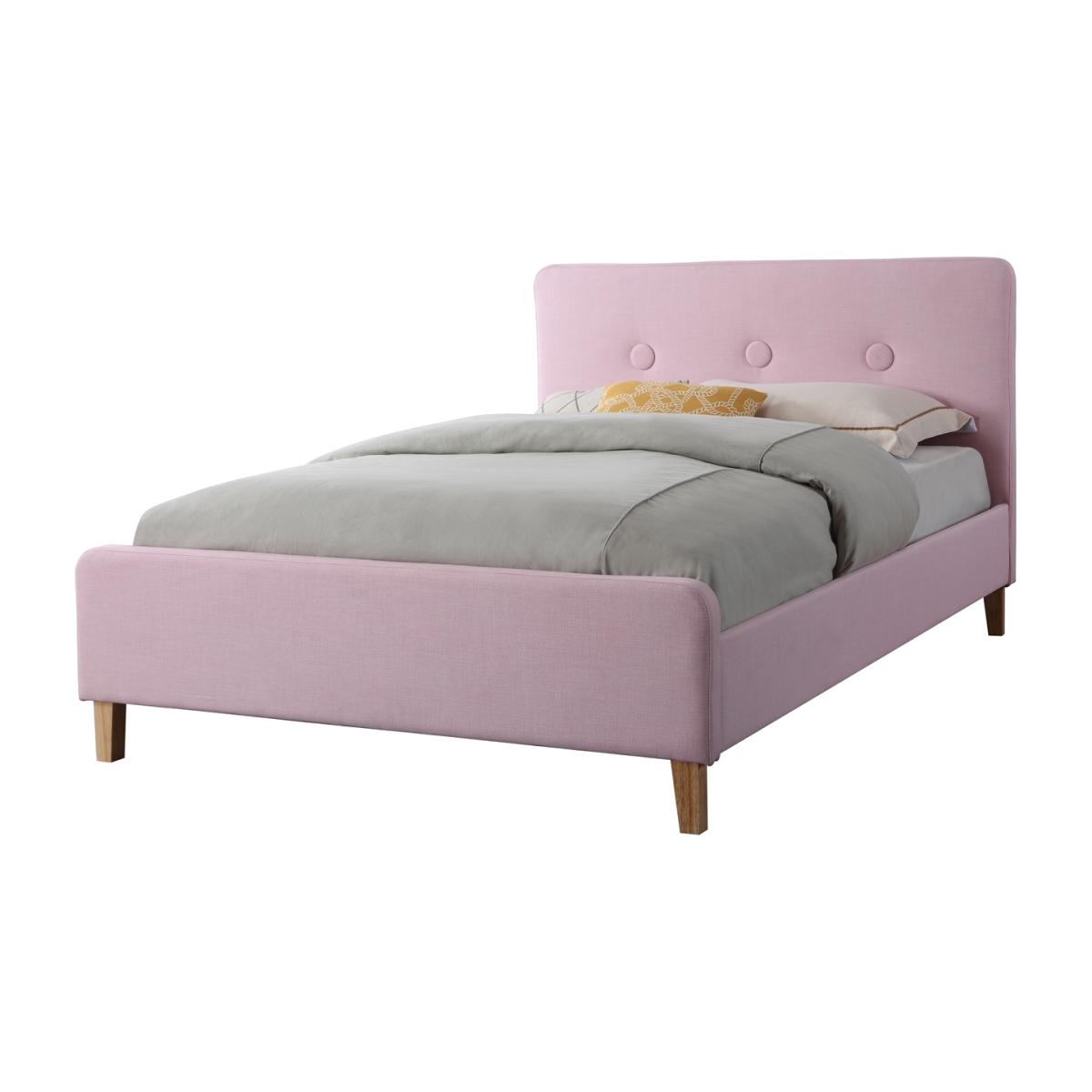 Harriet Bed Frame - Blush / Double