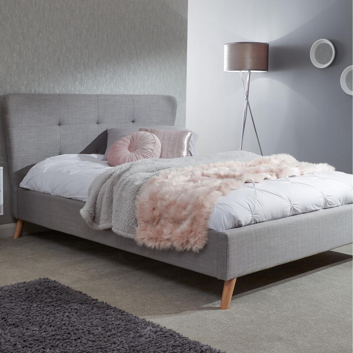 Carnaby Wing Bed - Grey / Double – image 10