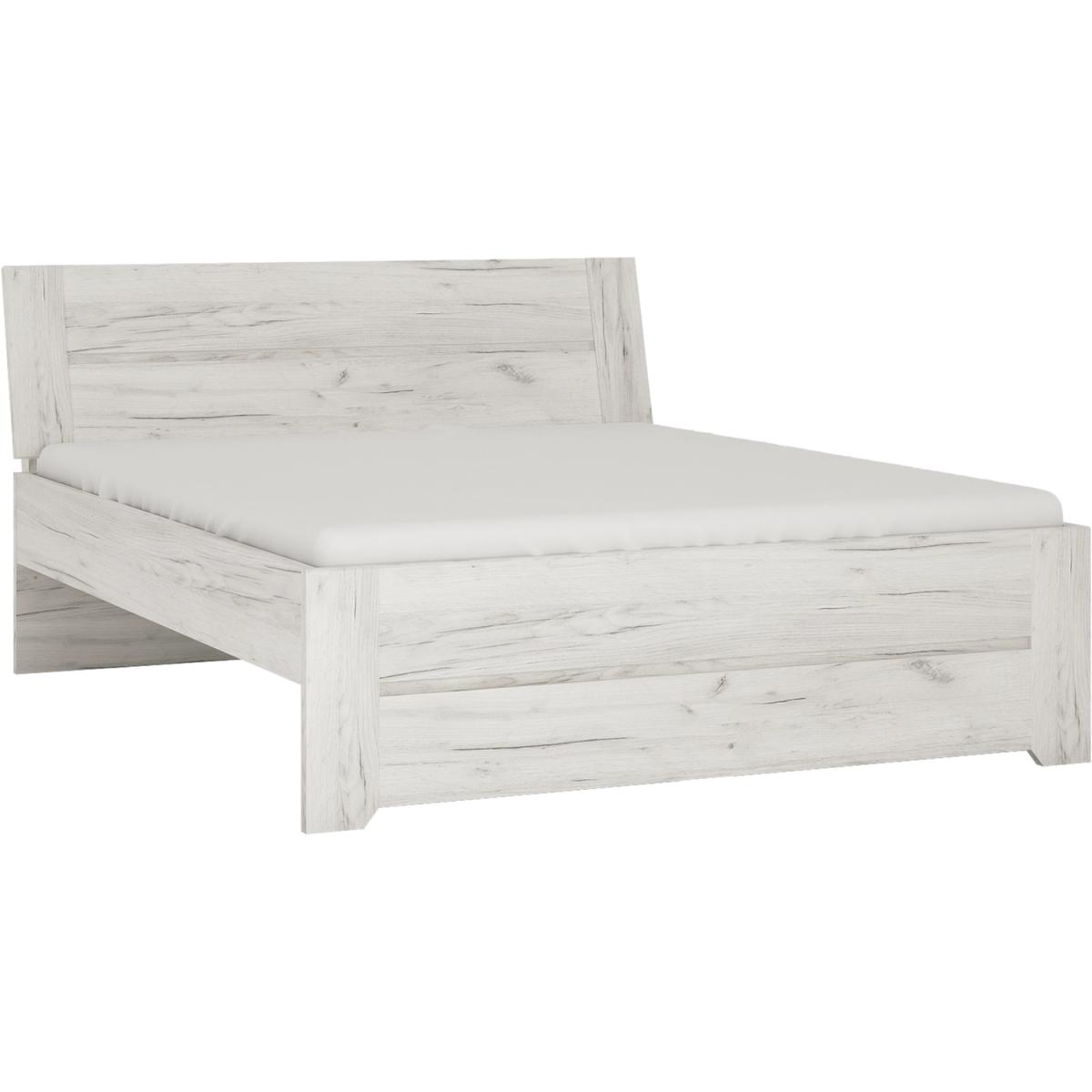 Marbel Bed Frame - White Craft Oak / Double – image 8
