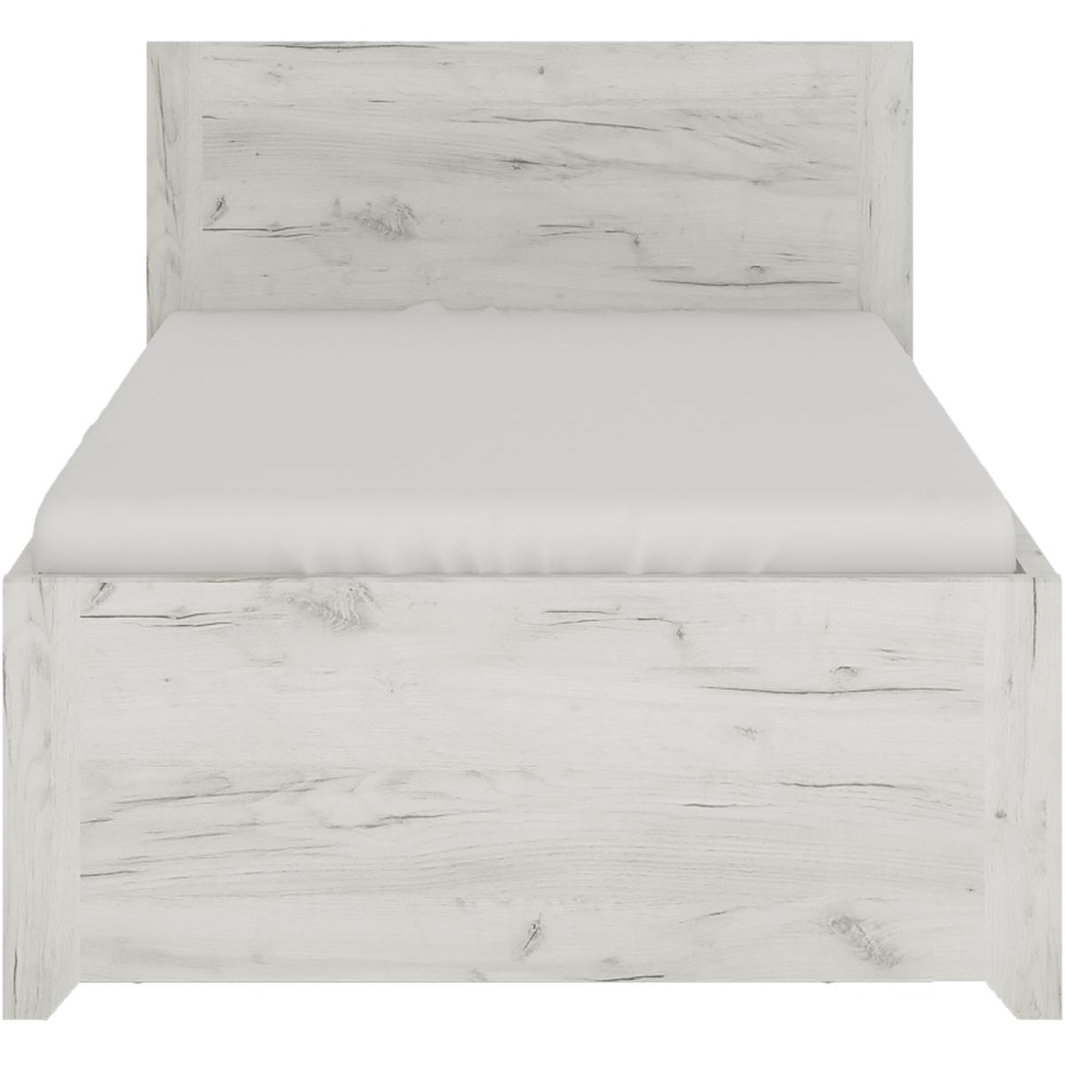Marbel Bed Frame - White Craft Oak / Double – image 9