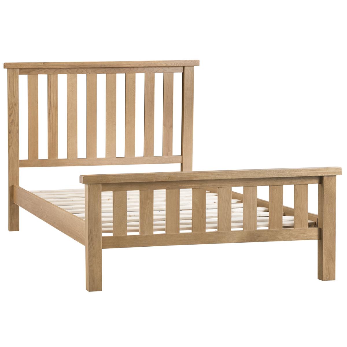 Bisbrooke Country Oak Bed - Medium Oak - Double – image 2