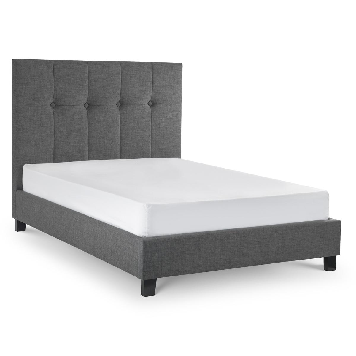 Sorrento Bed Frame - Grey / Double – image 2