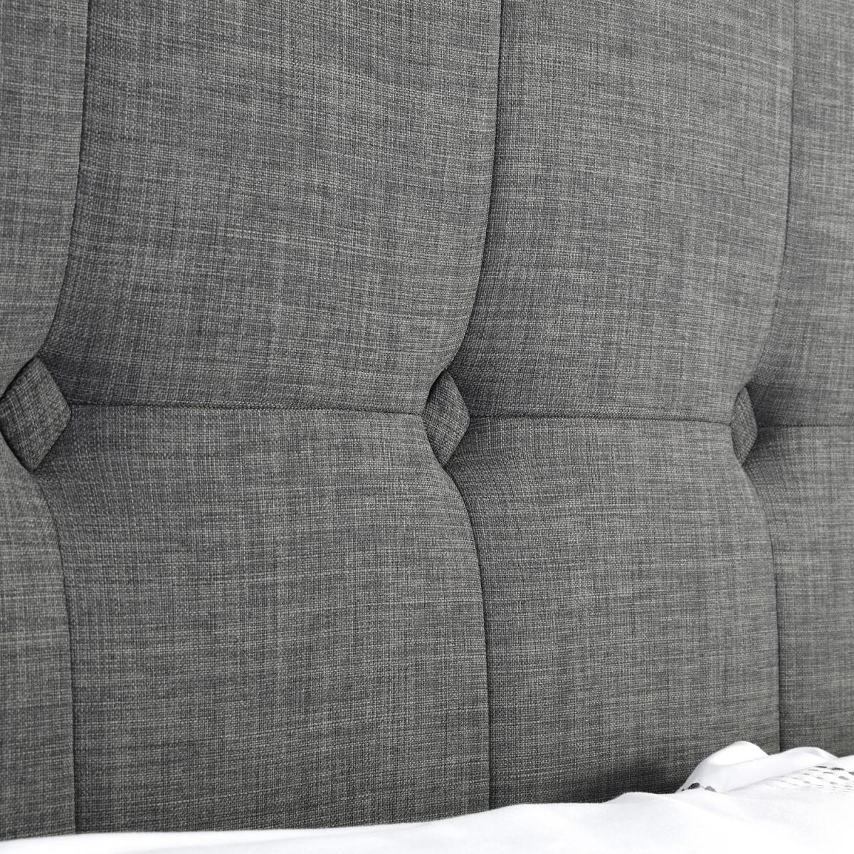 Sorrento Bed Frame - Grey / Double – image 3