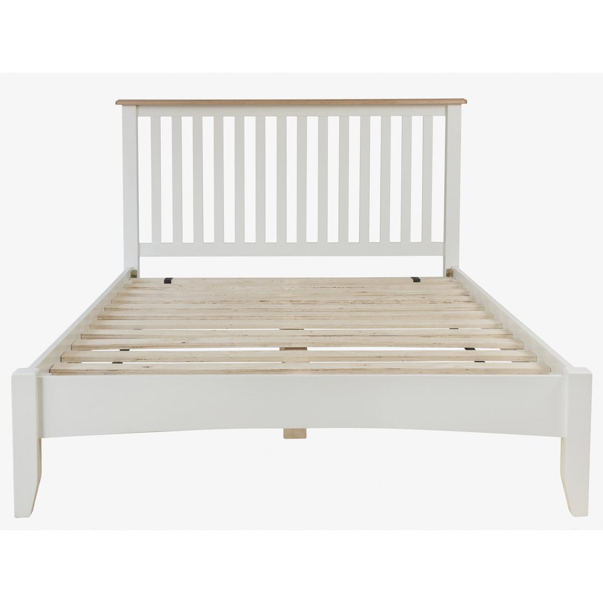 Ashford Wooden Bed - Pure White / Double – image 2