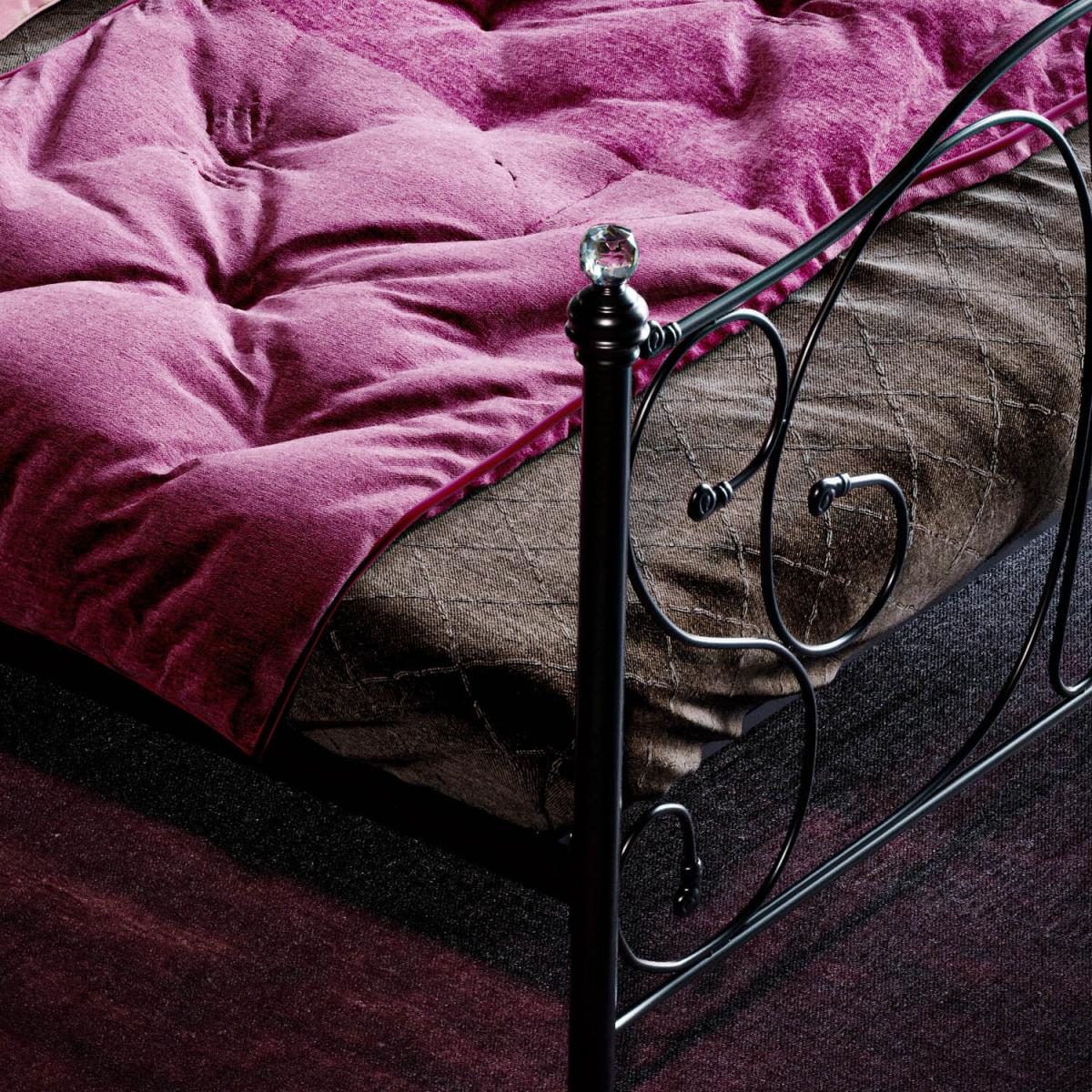 Barcelona Metal Bed - Black / Double – image 8