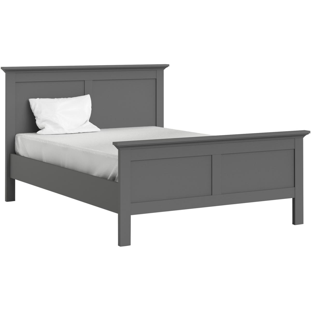 Jonas & James Belleville Bed - Matt Grey / Double – image 2