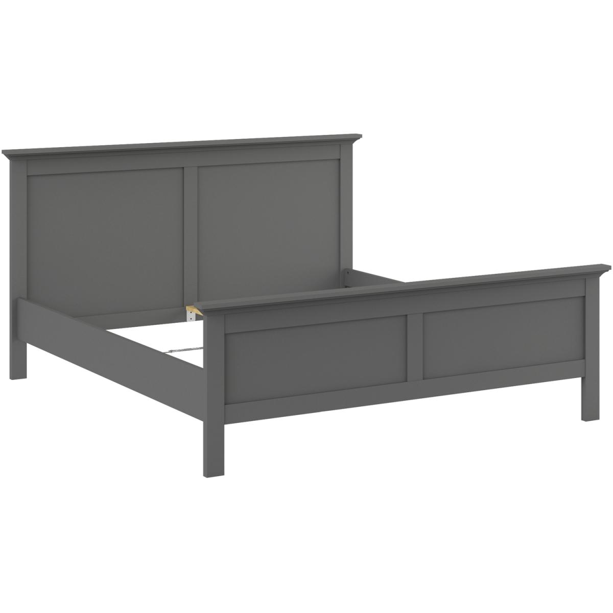 Jonas & James Belleville Bed - Matt Grey / Double – image 11