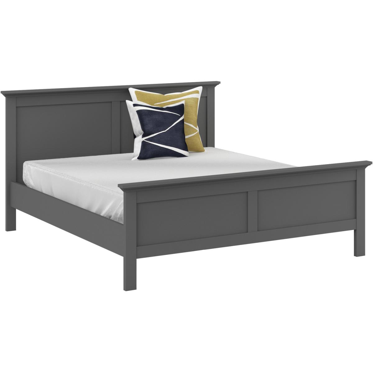 Jonas & James Belleville Bed - Matt Grey / Double – image 14