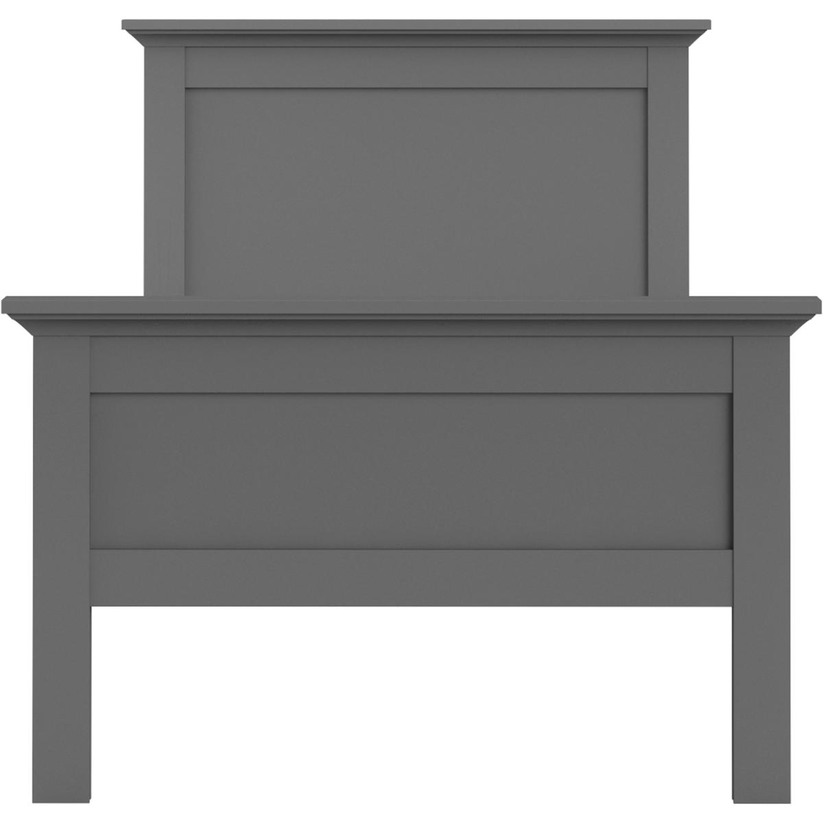 Jonas & James Belleville Bed - Matt Grey / Double – image 16