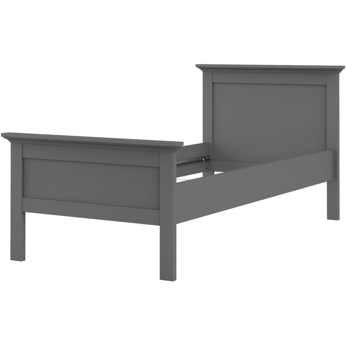 Jonas & James Belleville Bed - Matt Grey / Double – image 17