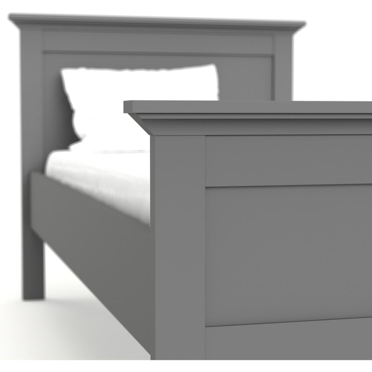 Jonas & James Belleville Bed - Matt Grey / Double – image 19
