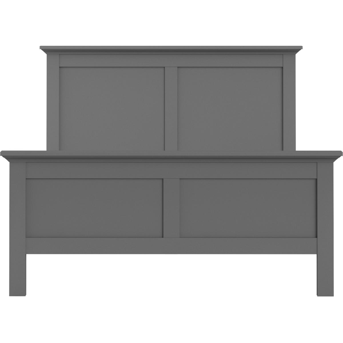 Jonas & James Belleville Bed - Matt Grey / Double – image 3