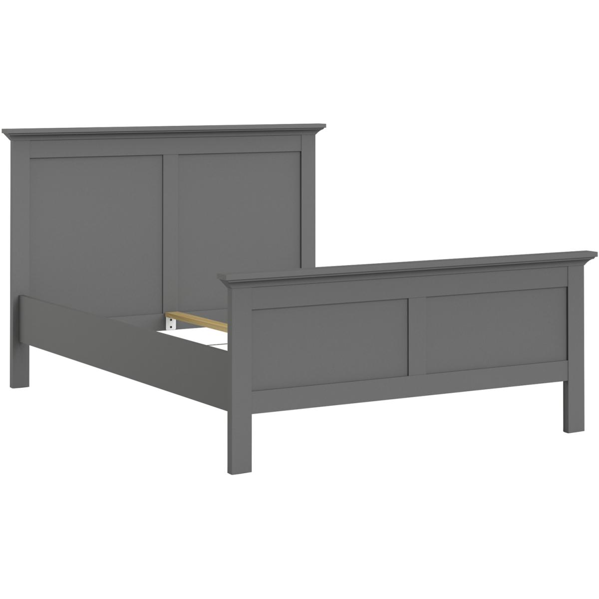 Jonas & James Belleville Bed - Matt Grey / Double – image 6