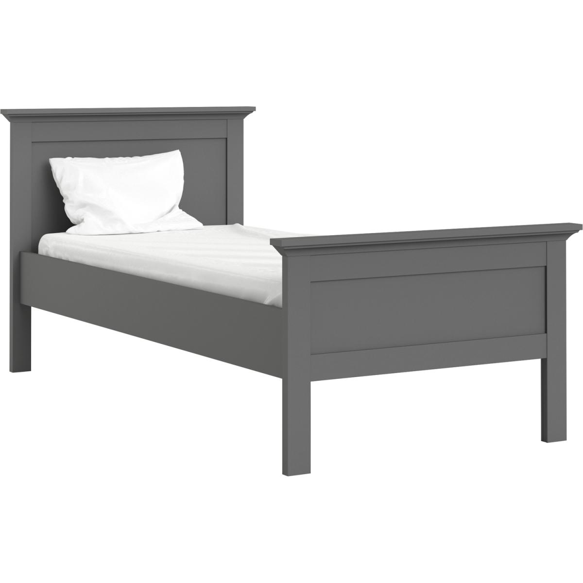 Jonas & James Belleville Bed - Matt Grey / Double – image 8