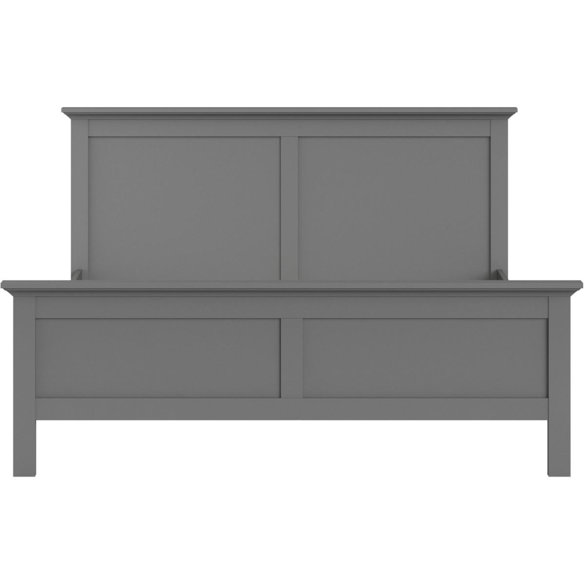 Jonas & James Belleville Bed - Matt Grey / Double – image 9